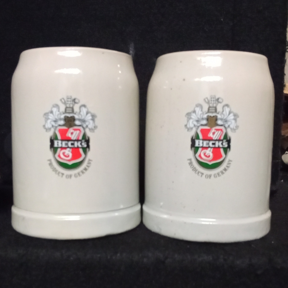 Becks Beer Mugs